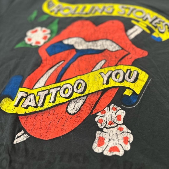 AMPLIFIED The Rolling Stones Retro Graphic Tee Shirt Unisex - Picture 7 of 10